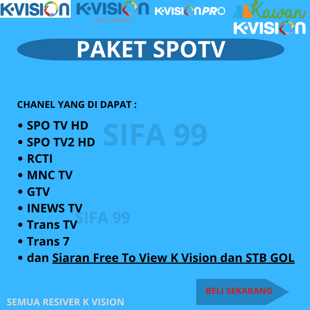 PAKET K VISION SPOTV