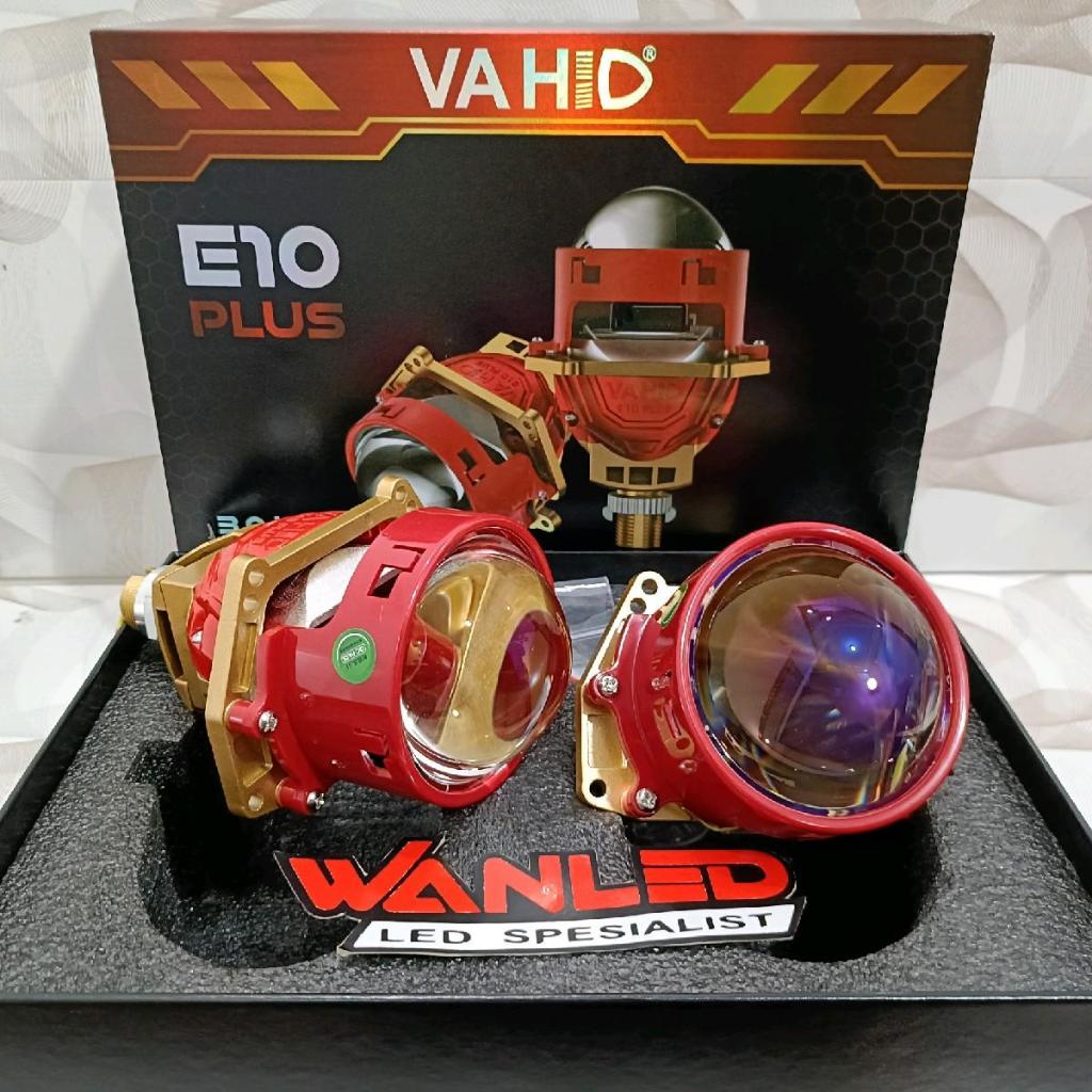 Projie Projector Biled VAHID E10 PLUS 3 inch Bluelens 78w kembaran E10 GX10