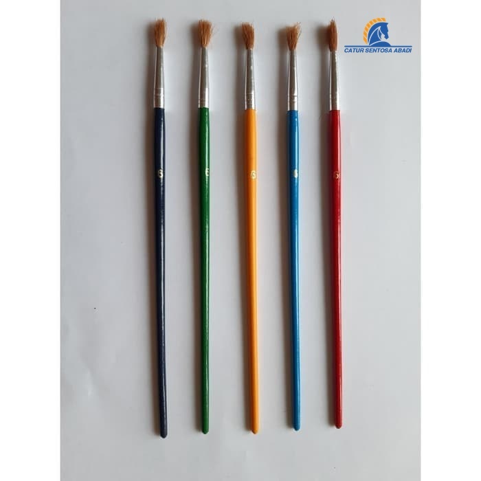 

CSA - Brush / Kuas Cat Air WARNA / Cat Minyak / Lukis / GAMBAR Acrylic NO 5