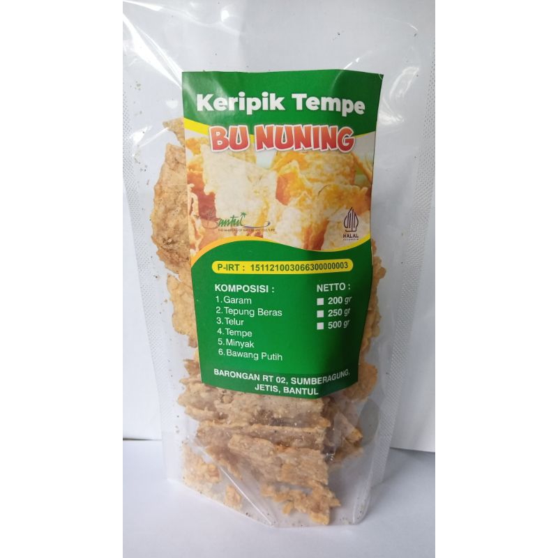 

Kripik Tempe