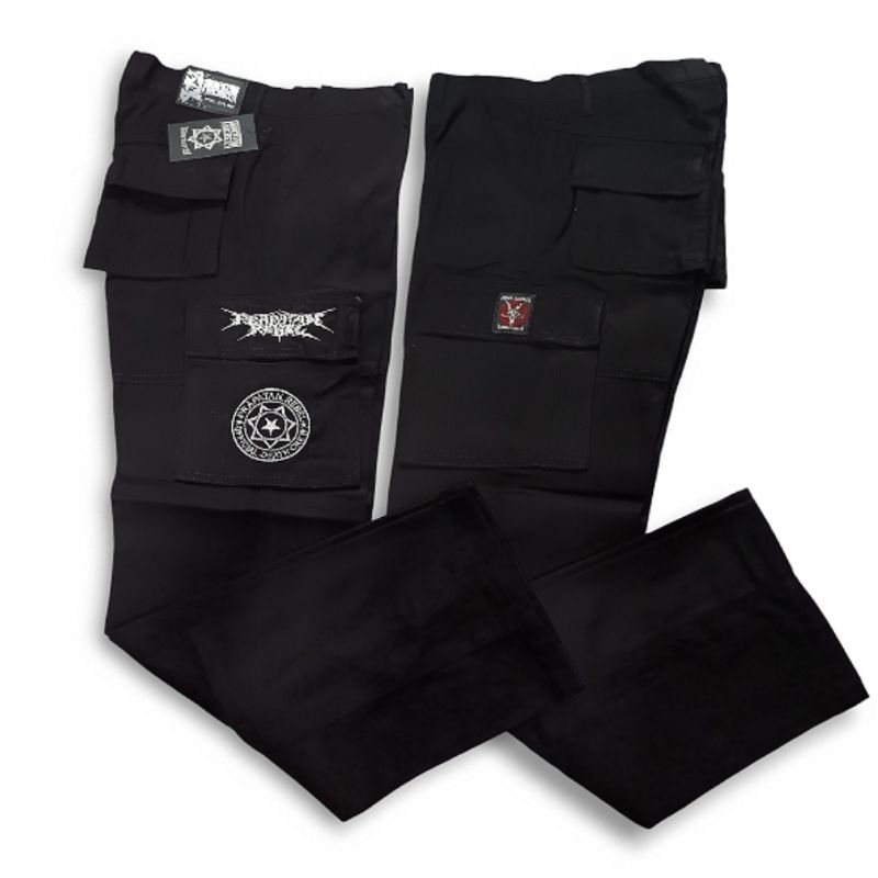 murah celana cargo panjang hitam army cargo panjang kotak kotak prapatan rebel