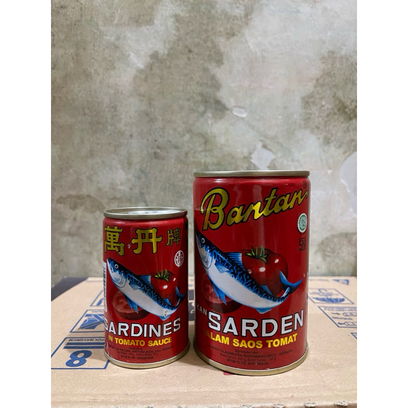 

SARDEN BANTAN / BESAR 425g / KECIL155g