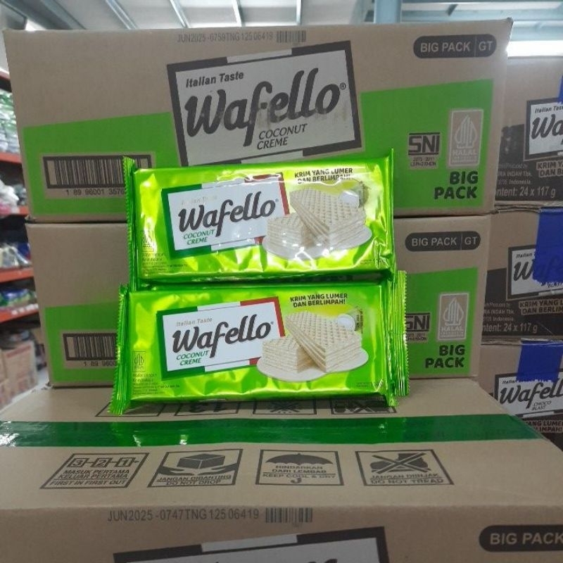 

WAFELO WAFER COCONUT 95GR isi 24 pcs