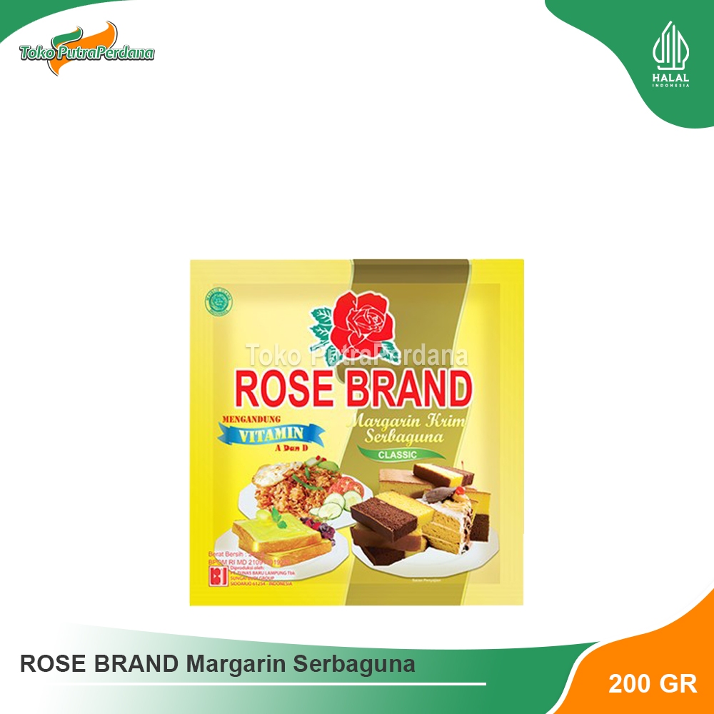 

ROSE BRAND Margarin Serbaguna 200gr