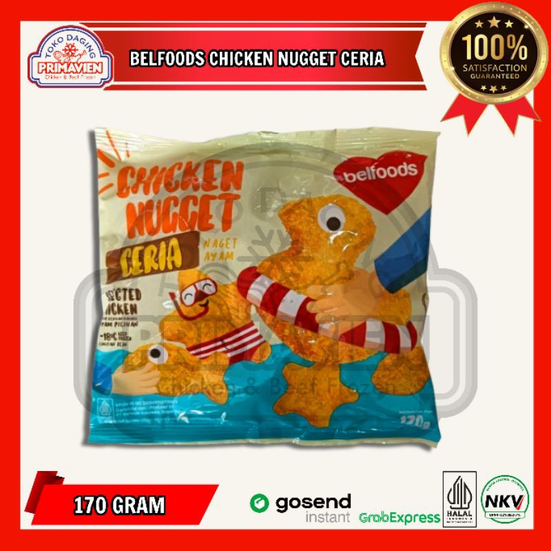 

Belfoods Chicken Nugget Ceria (170gram)