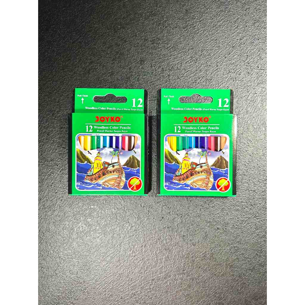 

PENSIL WARNA JOYKO CP-107 / JOYKO 12 WARNA CP-107