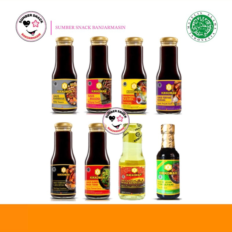 

Kikkoman Sauce (10 Varian)