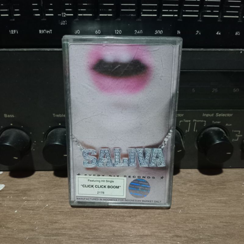 Kaset Original Saliva - Every Six Seconds