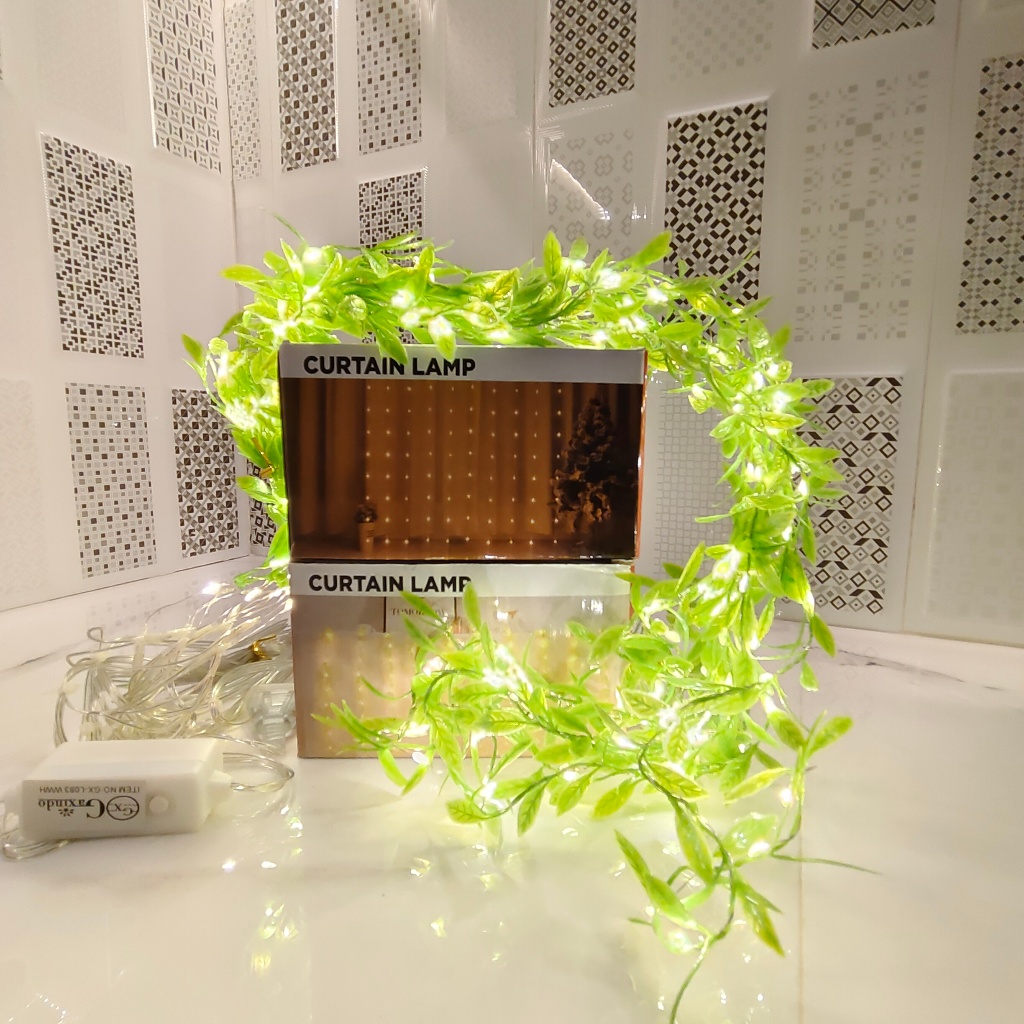 LAMPU HIAS RUANGAN CURTAIN LAMP