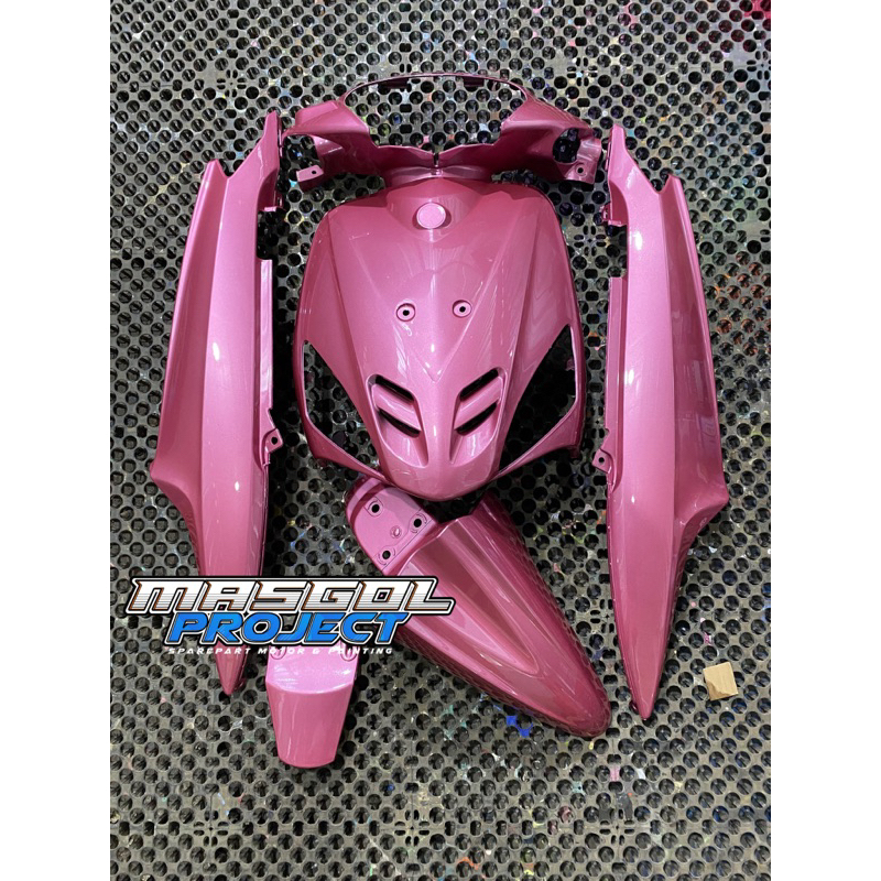 Full body halus Mio sporty pink metalik