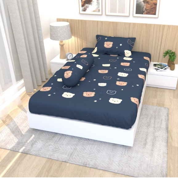 Adela Sprei Set TEDIE T20 cm - Sprei Set Tanpa Bedcover