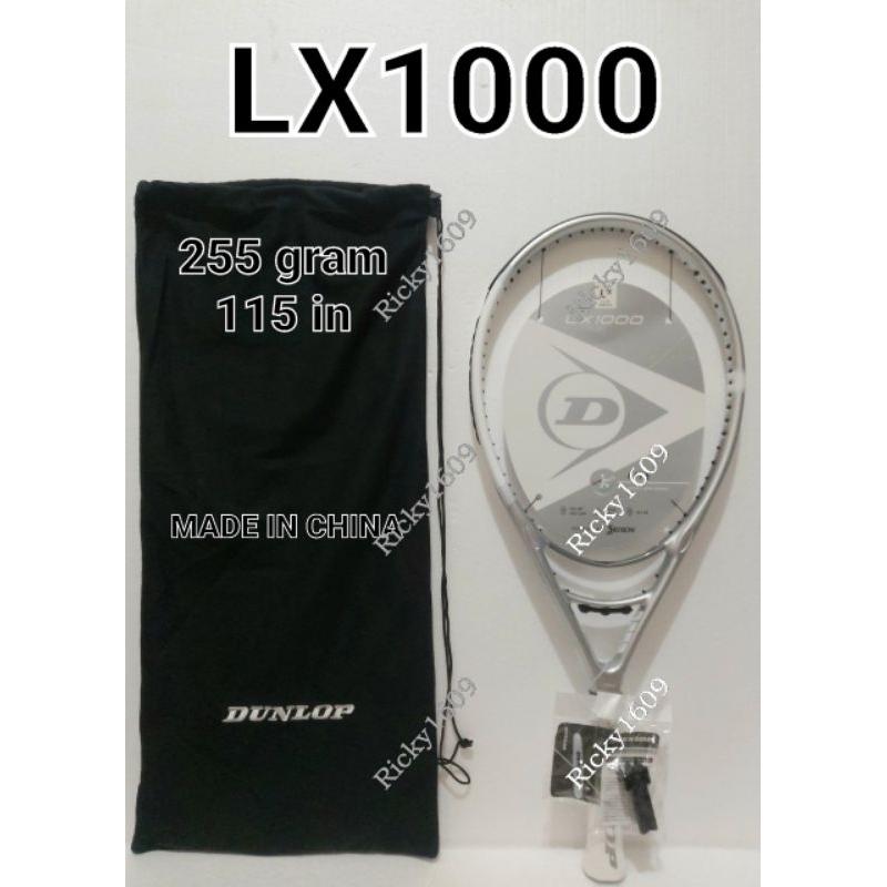 RAKET TENIS DUNLOP LX1000 / RAKET TENIS DUNLOP LX 1000 (115 in² / 255 g) ORIGINAL DUNLOP