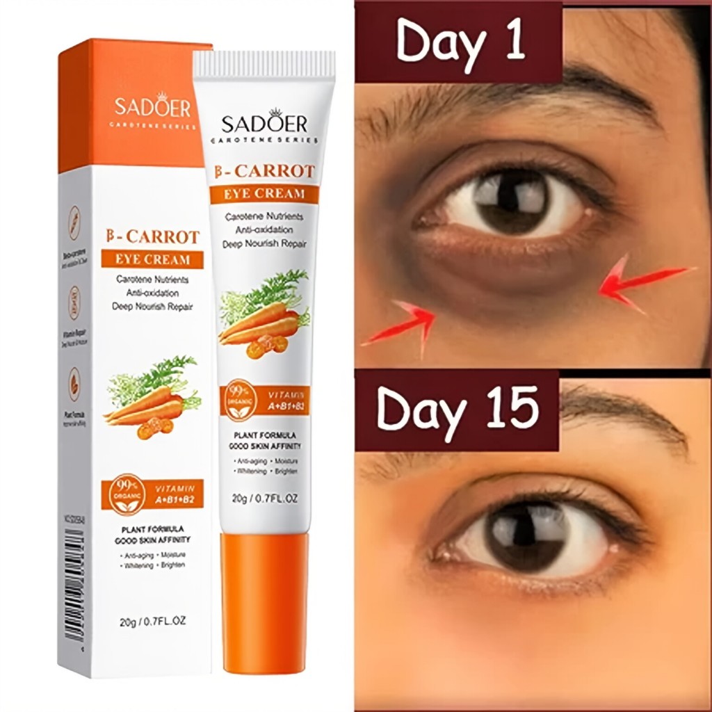 Krim Mata Anti Kerut Penghapusan Permanen Kantung Mata dan Mata Panda 100% Asli Mencerahkan dan Menc