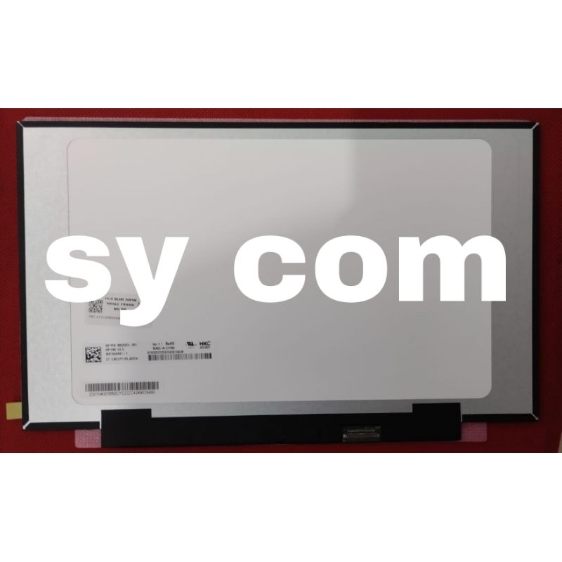 lcd  laptop  14 in small frame 30 pin tanpa kuping