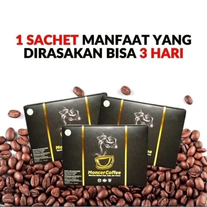 

Terlaris Kopi Monceer Coffee Sudah Bpom Stamina Pria Original 1 Box 8 Sachet