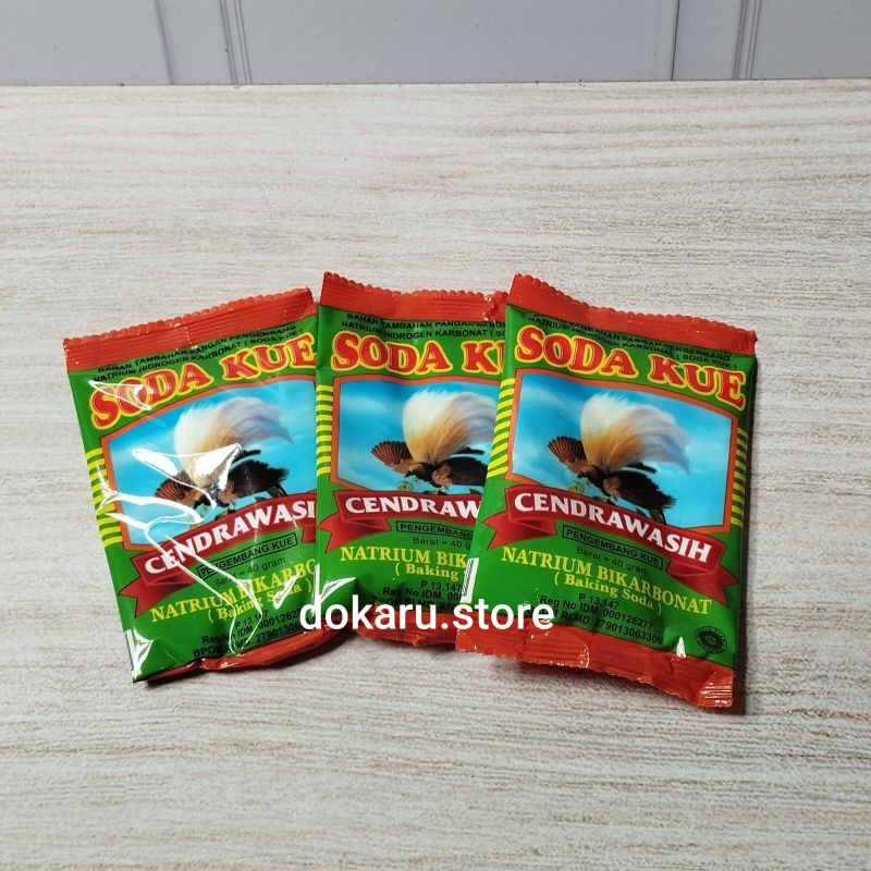 

Soda Kue Cendrawasih Sachet 40gr