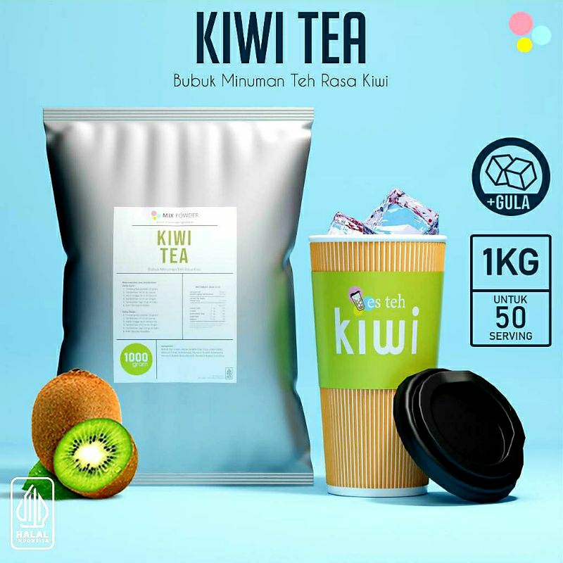 

le amor minuman bubuk teh kiwi kemasan 1kg