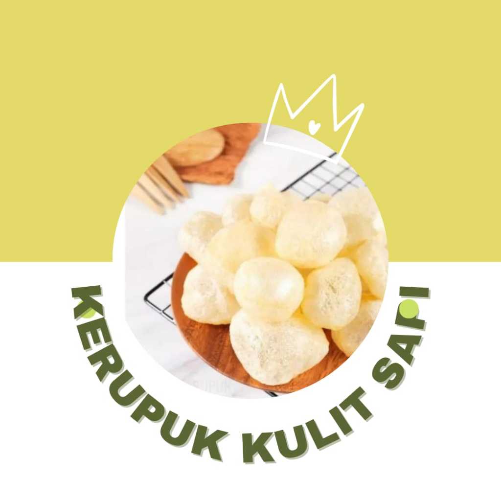 

Kerupuk Kulit Sapi - Manis Gurih