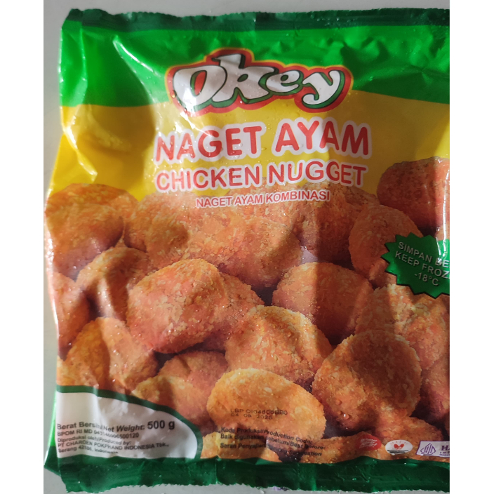 

OKEY Chicken Nugget 500 gr - Naget Ayam Pilihan
