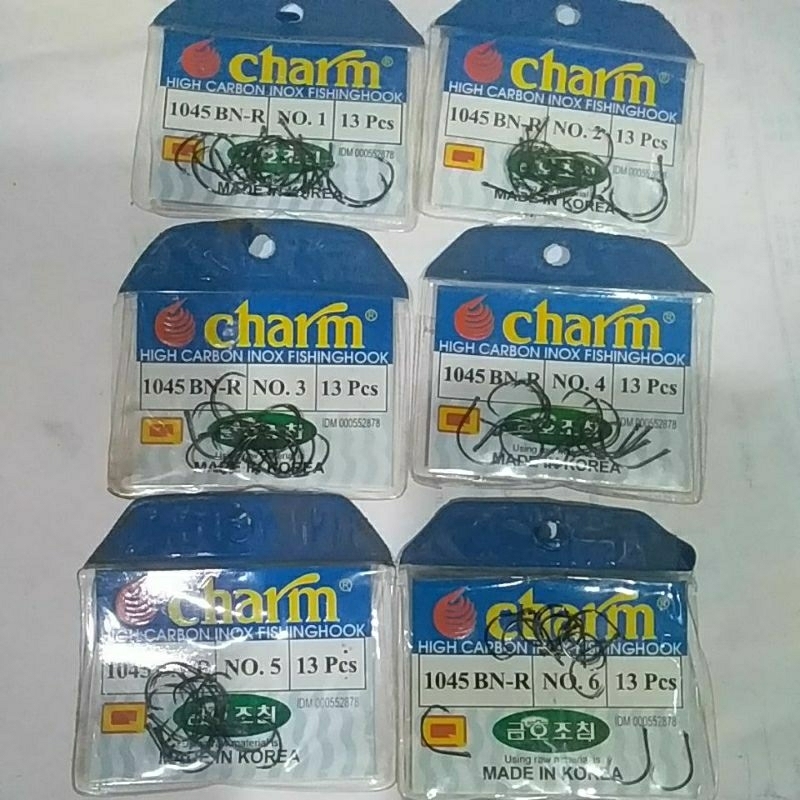 Kail Pancing charm 1045 BN-R/kail udang