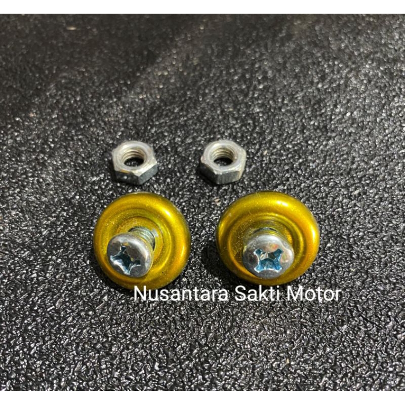Variasi Bintang Baut Bg Plat Nomor Nopol Motor bebek matic metic