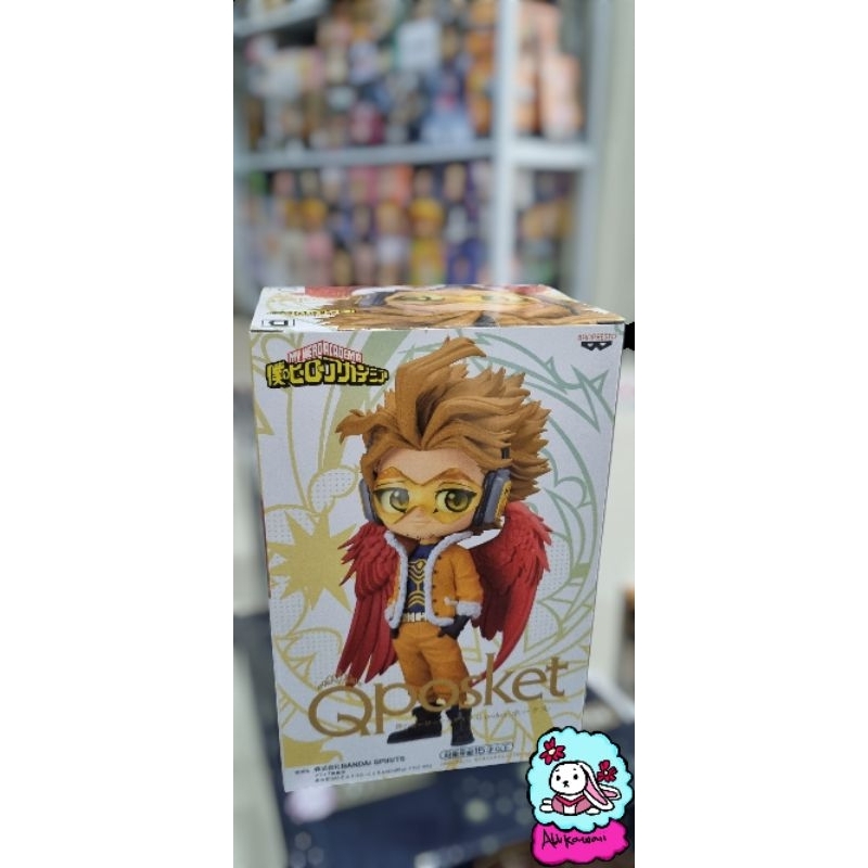Bandai Qposket Action Figure Original My Hero Academia Hawk (B type)