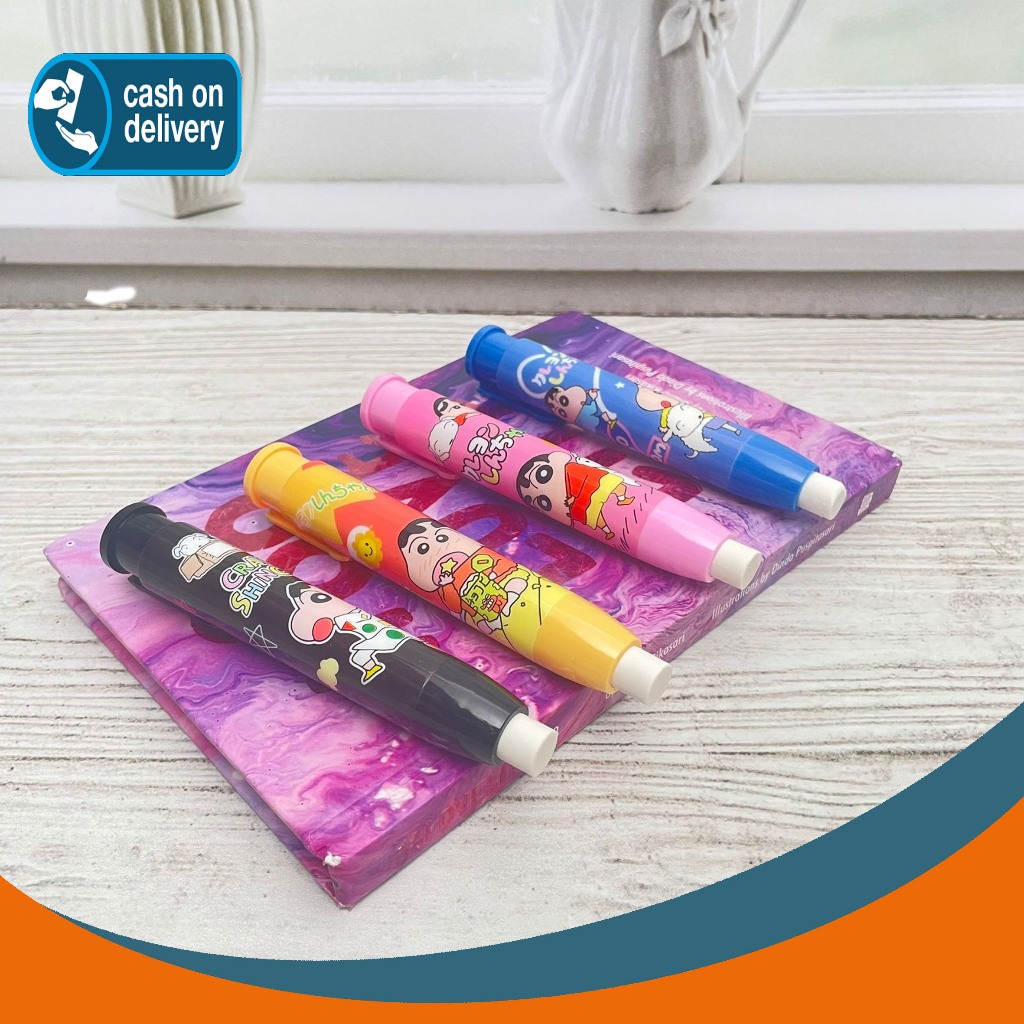 

PENGHAPUS CETEK DEPRESSIBLE CRAYON SHINCHAN ER-1458 SINCHAN SETIP STIP ERASER LUCU UNIK FANCY KARAKTER ALAT TULIS KANTOR SEKOLAH MURAH TERMURAH COD