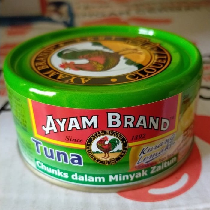 

AYAM BRAND Tuna Chunk dalam Minyak Zaitun