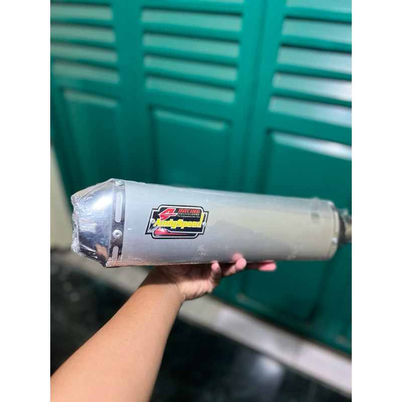 PROMO SILINSER KAPSUL ANDYSPEED ORIGINAL KNALPOT ANDYSPEED SET KLEM TERMURAH