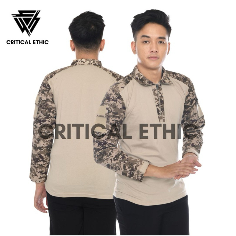 CRITIACAL - KEMEJA BDU TACTICAL LORENG DIGITAL GURUN BAJU TEMPUR MILITARY