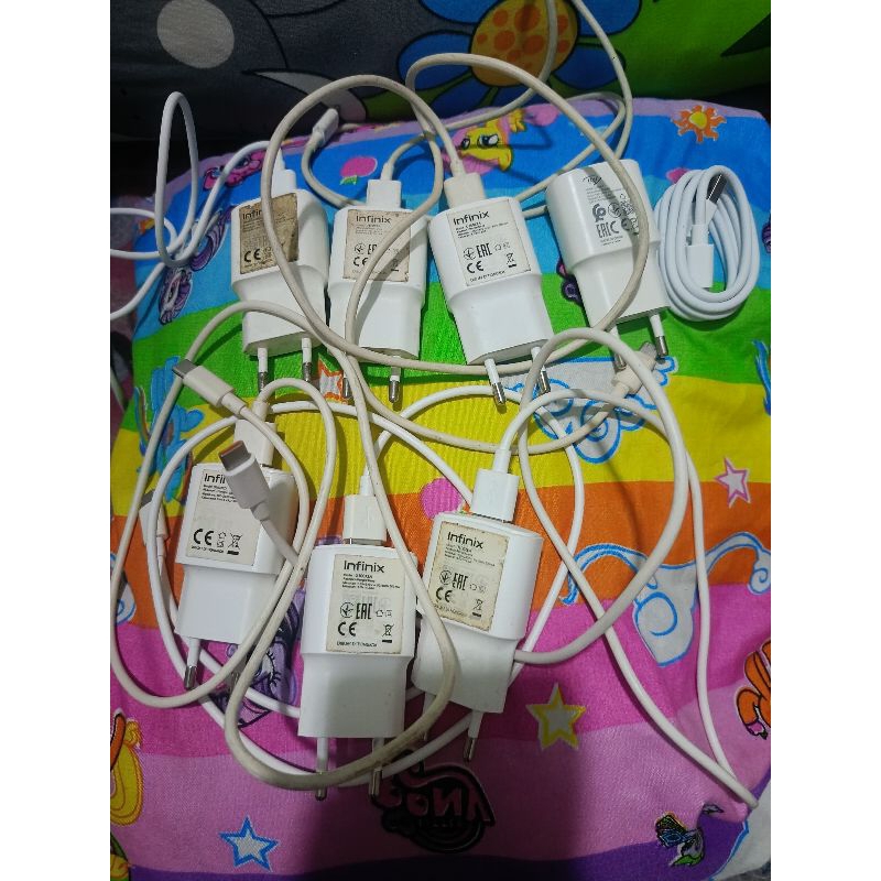 charger infinix original copotan hp infinix hot 40i original