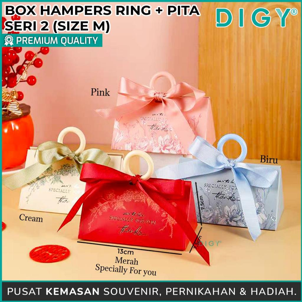 

Box Souvenir Hampers Ring + Pita (SERI 2)Box Gift / Box Accesories / Tas Hampers Souvenir Wedding/ Kotak Permen/Cokelat