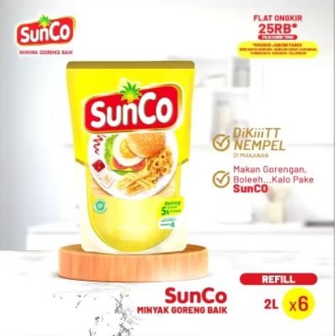 

TERMURAH Minyak Goreng Sunco 2 Liter x 6 (1 Karton)