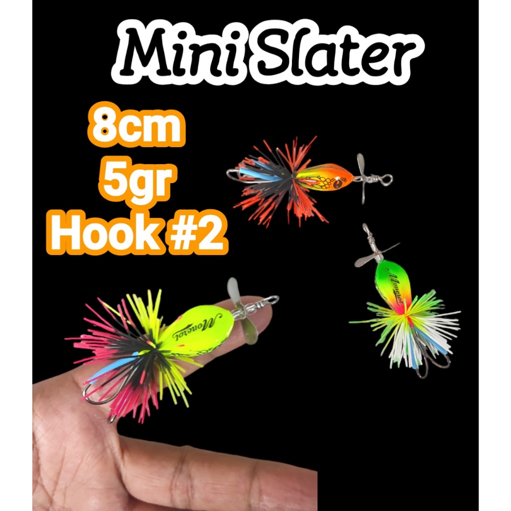 Umpan Mini Slater Umpan Mancing Mini Slater 5gr - 8cm