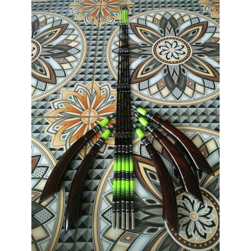 joran timbang gagang kayu sonokeling set 7