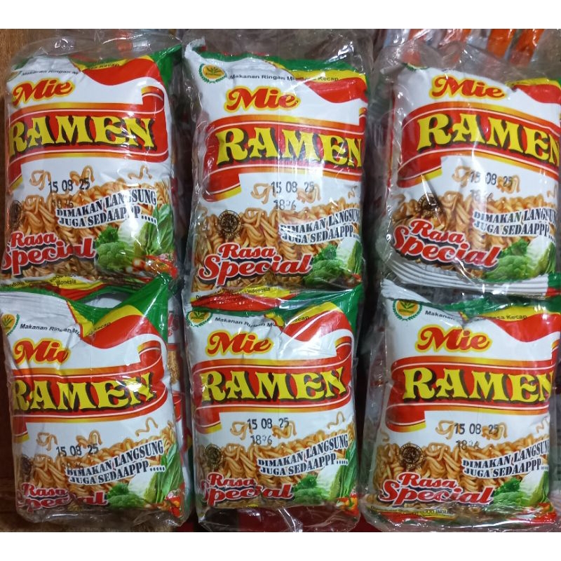 

Mi Ramen 1 Renceng Isi 10 Bungkus @10g