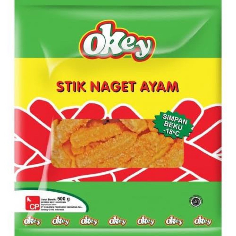 

OKEY Stik Nugget 500gr