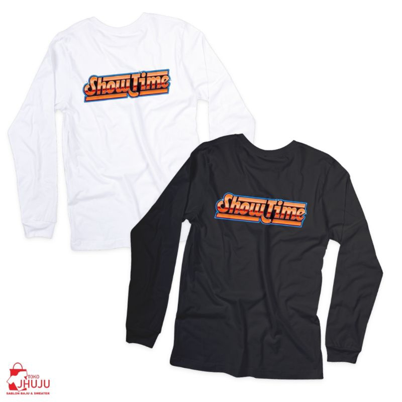 Kaos LENGAN PANJANG Sablon Suju Showtime super junior