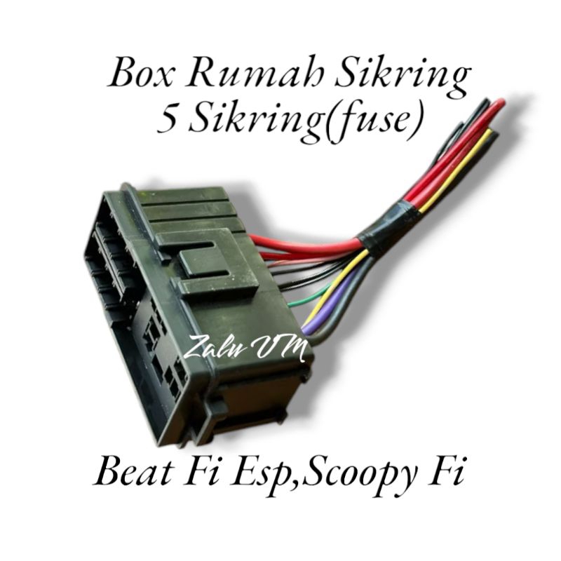 RUMAH SIKRING FUSE 5 SIKRING MOTOR HONDA BEAT FI ESP SCOOPY ESP VARIO 110 ESP BEAT STREET STATER HAL