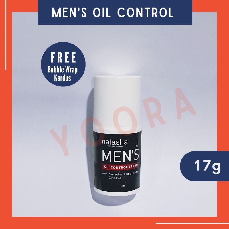 Natasha Men's Oil Control Serum, Serum Kulit Berminyak, Serum Cowok, Serum Natasha