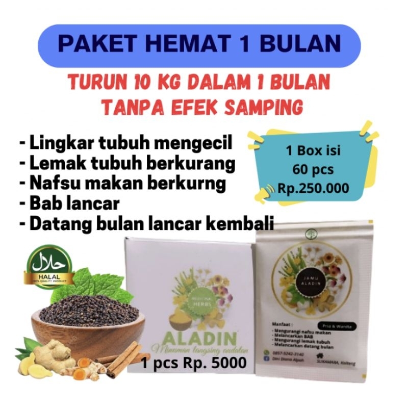 

JAMU ALADIN 60PCS