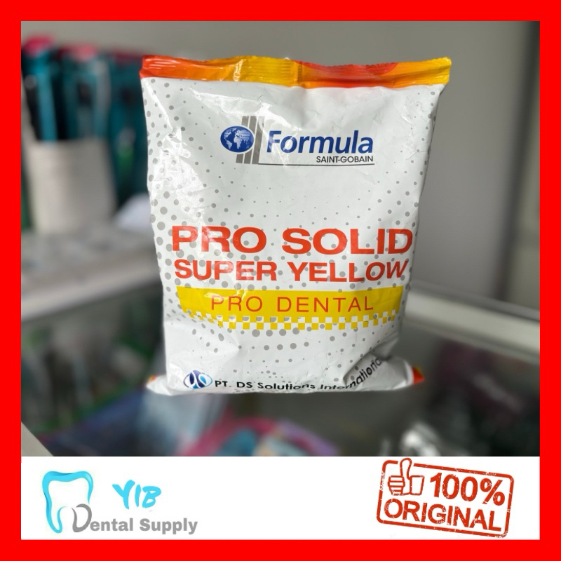 Gips kuning type III | Gips pro solid super yellow | Gypsum