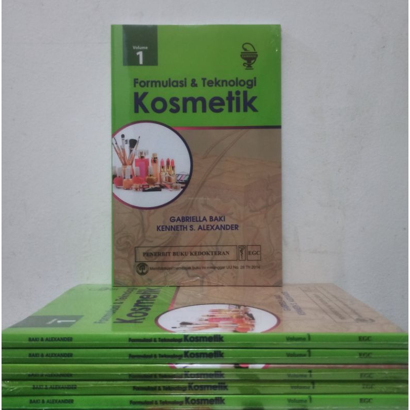 Formulasi & Teknologi Kosmetik Vol. 1