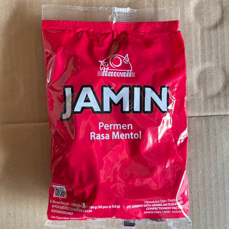 

Permen Jamin isi (50butir)