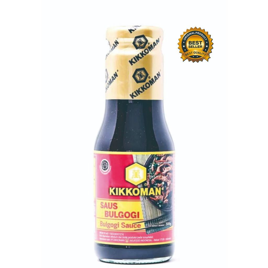 

Kikkoman Saus BULGOGI Halal 300 gr / Kikkoman BULGOGI HALAL Sauce / Saus Bulgogi Halal 300gr