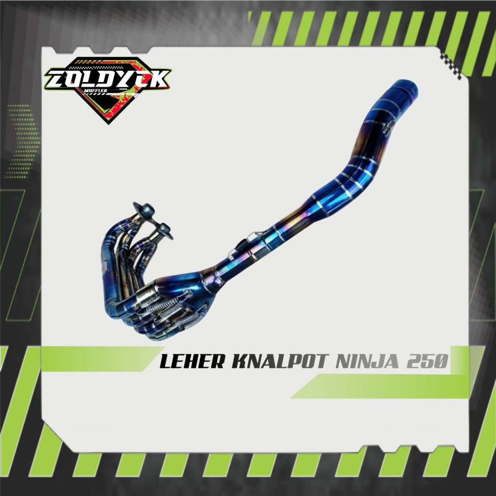 HEADER KNALPOT MT25, R25, NINJA 250R CUSTOM 4 SILINDER 2-4-1