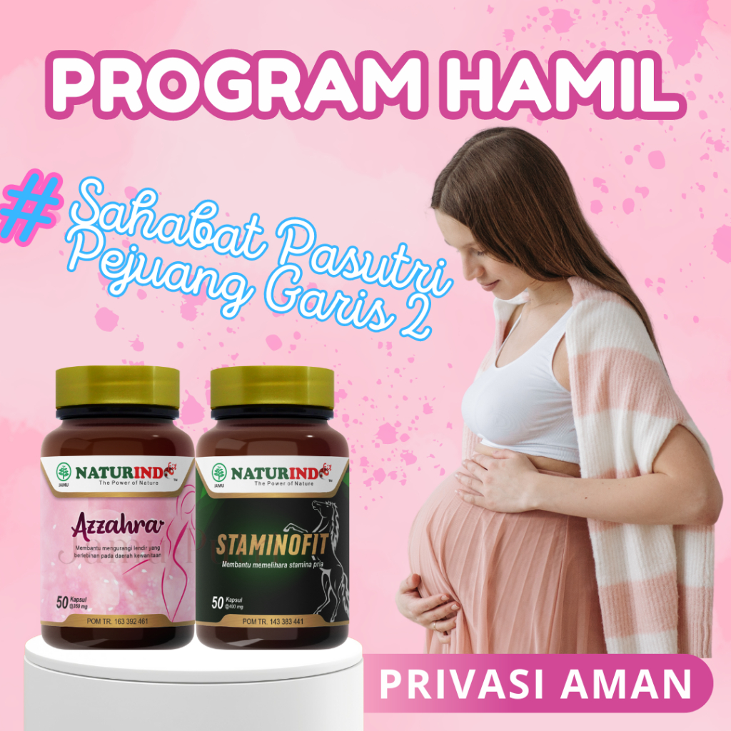 Obat Herbal Program Kehamilan Pria Staminofit Naturindo