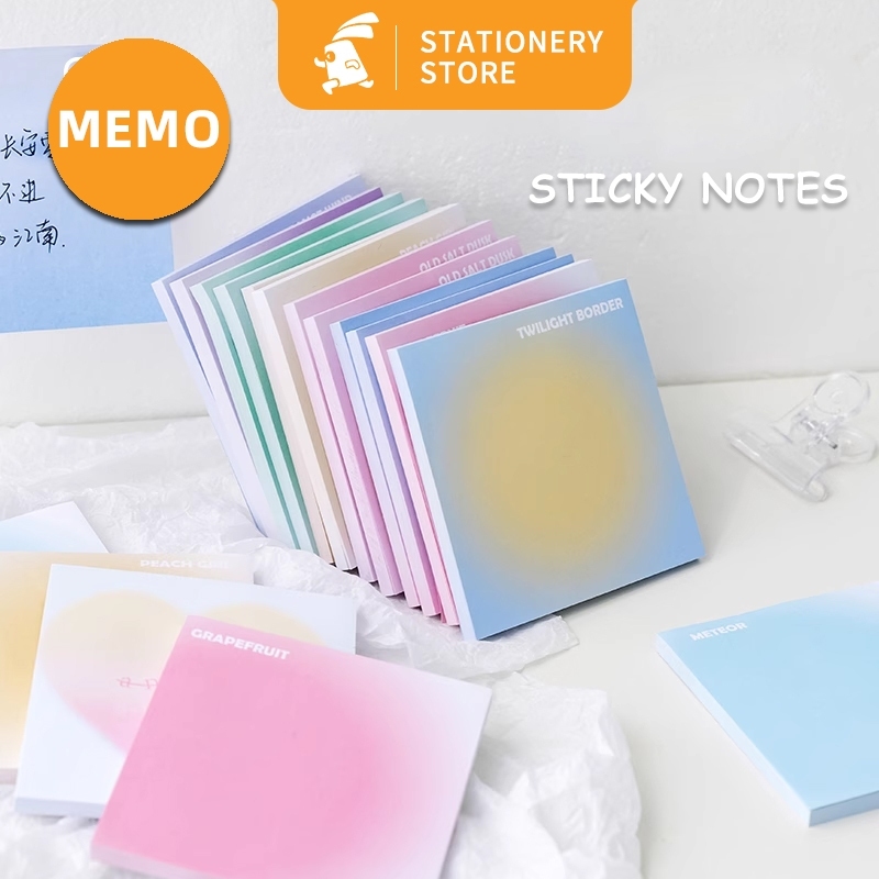 

Sticky Note Polos Memo Stick 50 Sheets Kertas Sticky Notes Tempel Buku Tulis Organizer-Rabbit Stationery