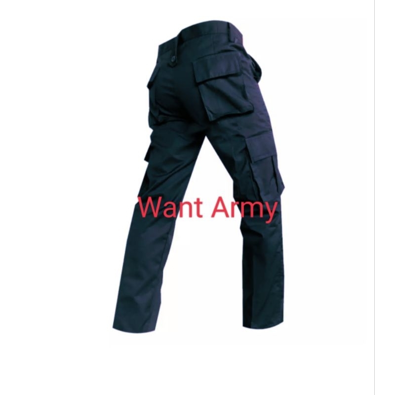 Celana Pdl Hitam Tebal  Berkualitas/Seragam Pdl Hitam/Kemeja Pdl Hitam/Celana Pdl Hitam