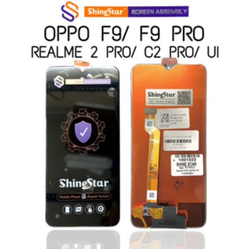 lcd oppo f9 f9pro Relame2pro shinestar original100% bergaransi